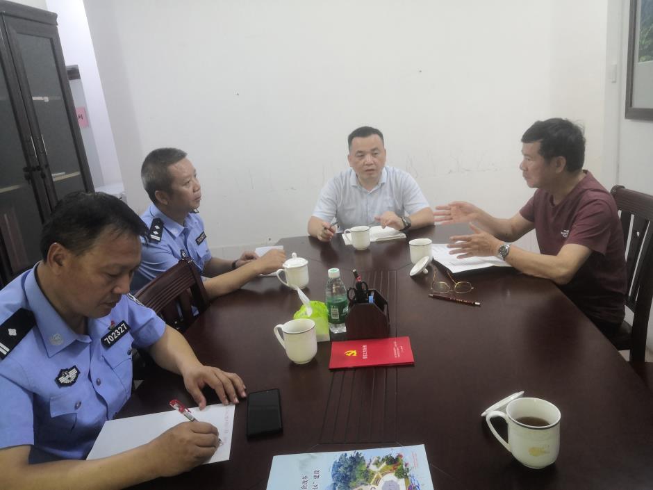 广西禁毒基金会领导到百色田林县考察<br>助推禁毒教育基地建设工作